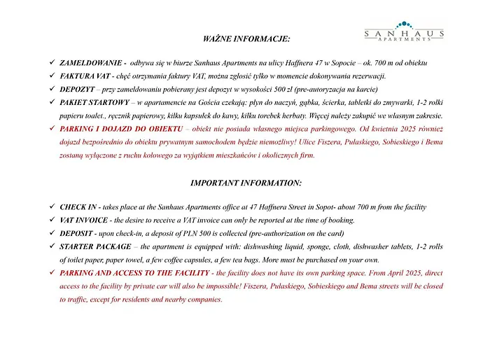 Sanhaus - Mewa - Komfortowe Przy Deptaku *